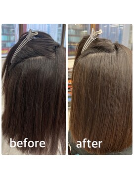 エイトサッポロ 札幌大通り店(EIGHT sapporo) 美髪縮毛矯正（リタッチ）