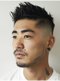 【heel銀座】 上杉秀明 大人のベリーショート、フェードカット