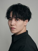 バイフィフス 原宿/表参道(by fifth)&nbsp;センターパート波巻きツイストスパイラルシャドウパーマ