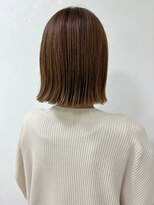 カトレア 海岸通り店&nbsp;切りっぱなしボブ×透明感カラー