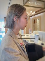 ザックラフィネ(ZACC raffine) ハイトーンボブ