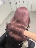 イメチェン/ホワイトブロンド/外ハネボブ/ワイドバング/渋谷