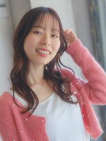 ベレッタ 楠葉店(veretta.) 顔周りレイヤー/レイヤーカット/春ヘア/春スタイル/抜け感ロング