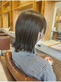 大人美人くびれヘア艶感結べるボブうる艶髪レイヤーカット
