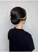 女将さんヘア