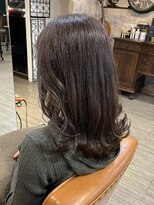 ノア(no_a)&nbsp;オリーブグレージュ×大人ミディアム　30代40代50代