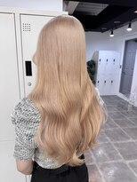 ペレ 栄店(PELE) ホワイトグレージュ/デジタルパーマ/チェリーブラウン/栄