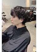 癖毛風パーマ