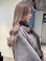 ペレ アネックス 大阪梅田茶屋町店(PELE ANNEX)&nbsp;ホワイトグレージュ/デジタルパーマ/フェザーパーマ/梅田