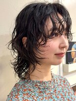 ミンクス 青山店(MINX)&nbsp;レイヤーウルフパーマボブ