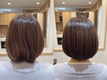 リアン 桂2号店(Lien)の写真/【桂駅3分】完全個室♪経験豊富な女性スタイリストが髪のお悩みに寄り添う、髪質改善特化型サロン！