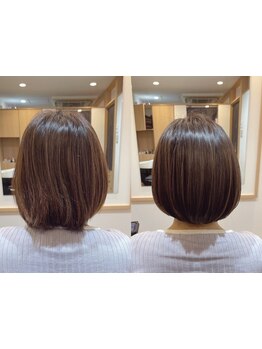【桂駅3分】完全個室♪経験豊富な女性スタイリストが髪のお悩みに寄り添う、髪質改善特化型サロン！