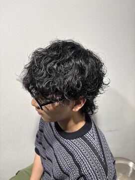 ハイプ 名古屋栄(HYPE) マッシュウルフ×波巻きパーマ（名古屋/栄/メンズ)