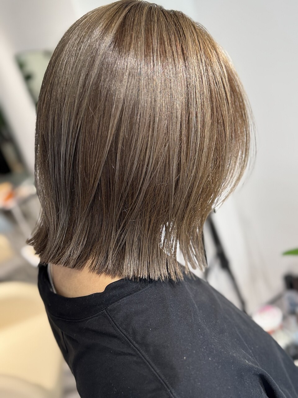 2025年-2026年冬】切りっぱなし ボブの髪型・ヘアアレンジ｜人気順｜7