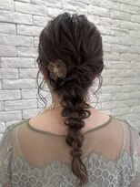 カシェル トウキョウ(Cashel Tokyo)&nbsp;編み下ろし　ヘアアレンジ