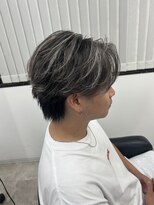 シーバイスリー 綱島(C×3)&nbsp;ハイライトで作るメンズバレイヤージュ