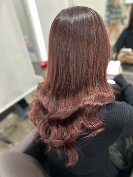 グランディールヘアデザイン(grandir hairdesign) レッドブラウン！-Yurika-