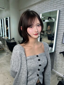 シェノン 表参道(CHAINON) 表参道/クラゲヘアー/オリーブグレー/小顔/ココアベージュ/渋谷