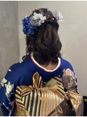成人式ヘアセット