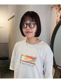 カット/艶カラー(髪質改善カラー)/髪質改善トリートメント