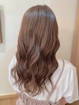 ユキオグループ グラン(yg GRAN) 大人ガーリー◎前髪なしロング×透明感グレージュ