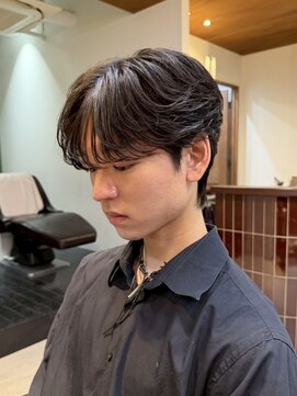 アトラクト バイ ラック 津田沼(Attract by LUCK) フェザーショート/津田沼/メンズパーマ/メンズ/メンズカット
