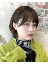 アフロート ルヴア(AFLOAT RUVUA)&nbsp;『岩田莉奈』新宿髪質改善　大人の魅力引き出す丸みショートボブ