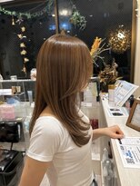 イト リトルヘアガーデン(ito. little hair garden)&nbsp;艶ベージュ×大人レイヤー