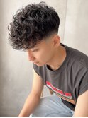 メンズスパイラルパーマ