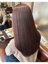 グレースバイハピネス(grace by happiness) 髪質改善トリートメント×天使の艶カラー7.19ミルクブラウン