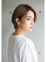 プラグ ヘアーデザイン 大名店(PLUG hair design)&nbsp;*ショートボブ/ショートヘア/脱白髪染め/白髪ぼかし/髪質改善