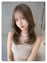 アミリー ひたち野うしく店(Amily)&nbsp;ハイライトバレイヤージュダブルカラーケアブリーチ20代30代