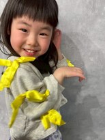 クラン バイ ヘッドライト 栄店(clan by HEADLIGHT)&nbsp;キッズカット/親子でclan/栄/ミディアムレイヤー/