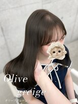 エヌアイ オモテサンドウ(ni omotesando)&nbsp;透明感◇オリーブグレージュ　　【正木碧】