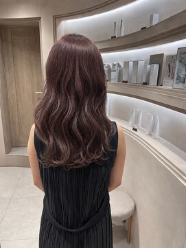エレノア 静岡店(Eleanor) ピンクベージュ×バイカルテ髪質改善トリートメント 【川名】
