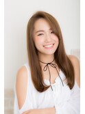 ナチュラル美人なストレート
