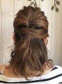 カジュアルヘアアレンジ