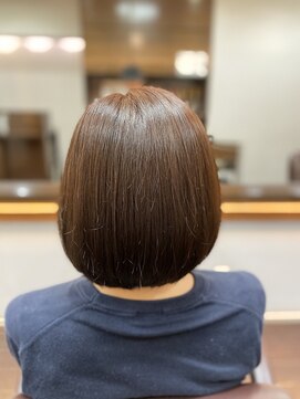 トイロヘアー(toiro hair) 艶髪縮毛矯正カラークセストパー CTFカラーと縮毛矯正を同時施術