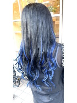 コレクトバイイヴァン 八戸ノ里店(colext by IVAn) エクステでグラデーション