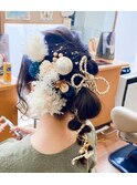 成人式ヘアセット