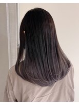 クールブ(Courbe)&nbsp;大人気の美髪カラー♪透明度たっぷりのライトグレージュ