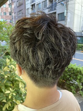 リンク(Link) 襟足スッキリ簡単メンズパーマ【1分で決まる再現パーマ】