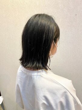 バルス(BLS) 垢抜け切りっぱなしボブ【藤枝/髪質改善/デザインカラー】