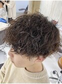 波巻きパーマ 波巻きスパイラル