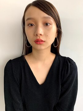 ナヌーク シブヤ(nanuk shibuya) anraku 柔らかくまとまるストレートヘア