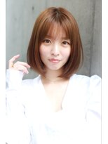 リノ 吉祥寺(Lino kichijoji) 20代30万40代 小顔ひし形ミディアムボブ リノ吉祥寺