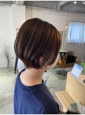 ナチュラルショートボブ