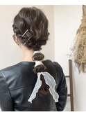 【安部萌華】編み下ろし風玉ねぎアレンジ☆