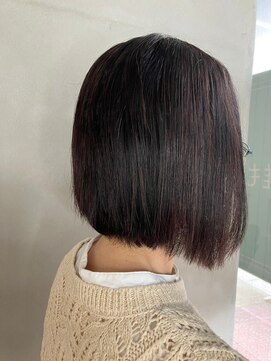 フェアリーテール 高坂店 大人のシンプル前下がりボブ