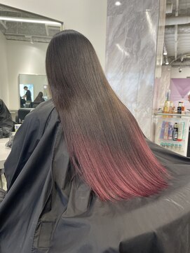 エイト 神戸三宮店(EIGHT) ピンクグラデーション